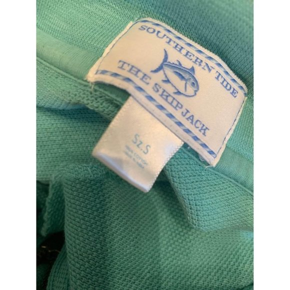 Southern Tide The Skip Jack Zip Polo Longsleeve Shirt, Mens Small - Picture 7 of 7